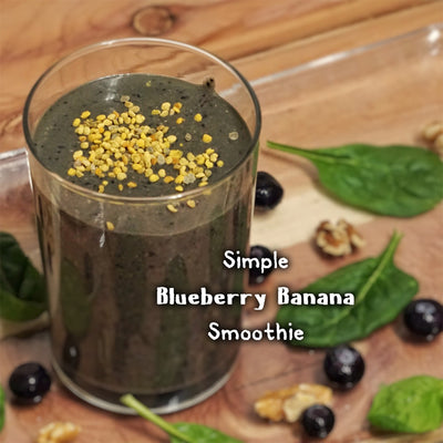 Simple Blueberry Banana Smoothie Recipe