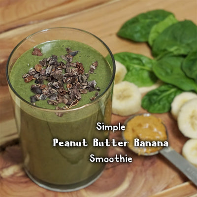 Simple Peanut Butter Banana Smoothie Recipe